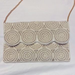 Beaded Crossbody/clutch